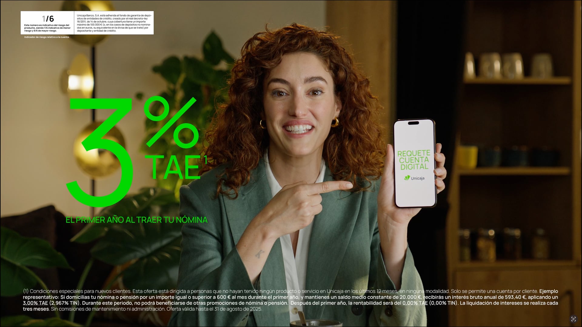 SPOT UNICAJA - REQUETE CUENTA DIGITAL