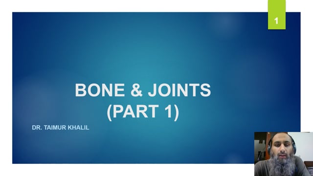 Lecture-1 || Dr Taimoor Khalil