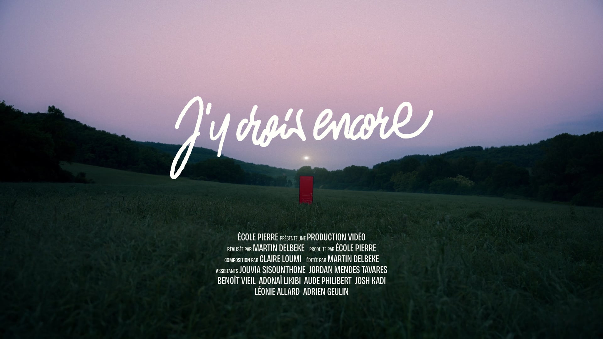 ECOLE PIERRE - J'y Crois Encore