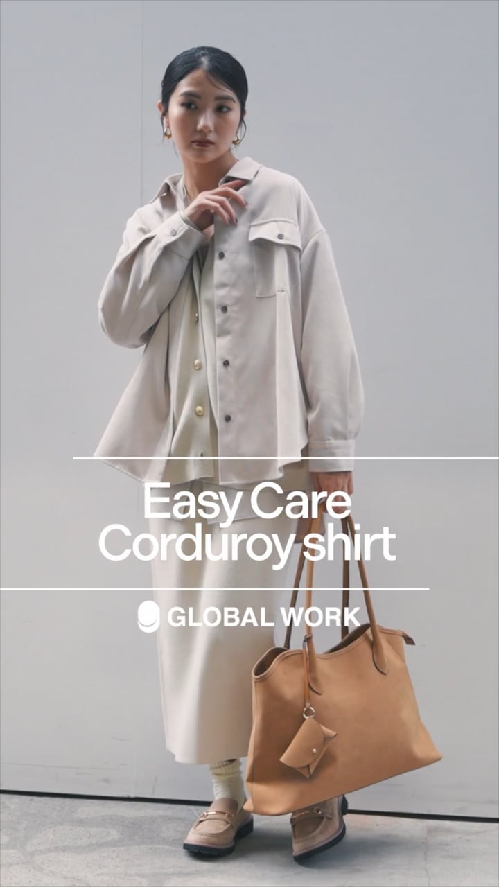 イージーケアコーデュロイシャツ/499701 | [公式]グローバルワーク