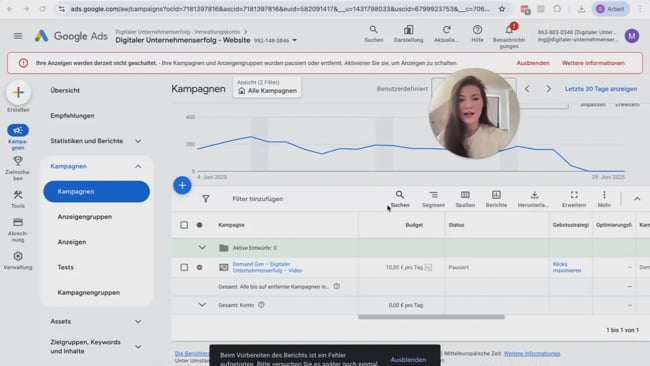 Google Ads: Suchkampagne