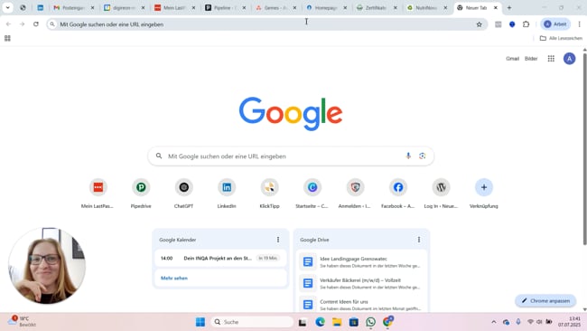 die Anfrage für ein Erstgespräch bei der Beratungsstelle