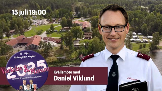 ⁣Daniel Viklund - Kvällsmöte Tisdag - Trosgnistans Sommarkonferens