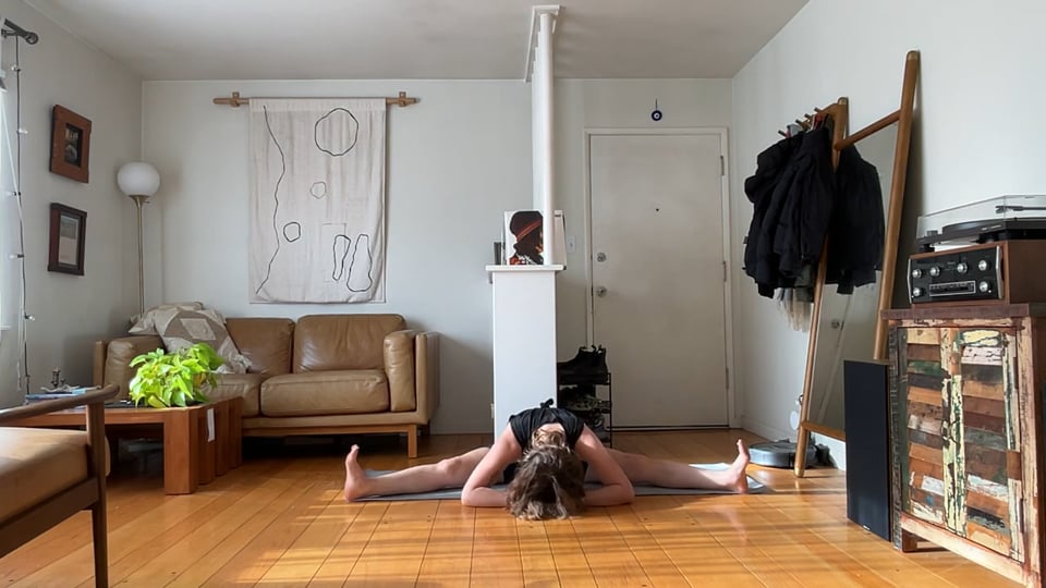 Full Flow in 20 Minutes, a 20-minute vinyasa flow class with Haley Havelock