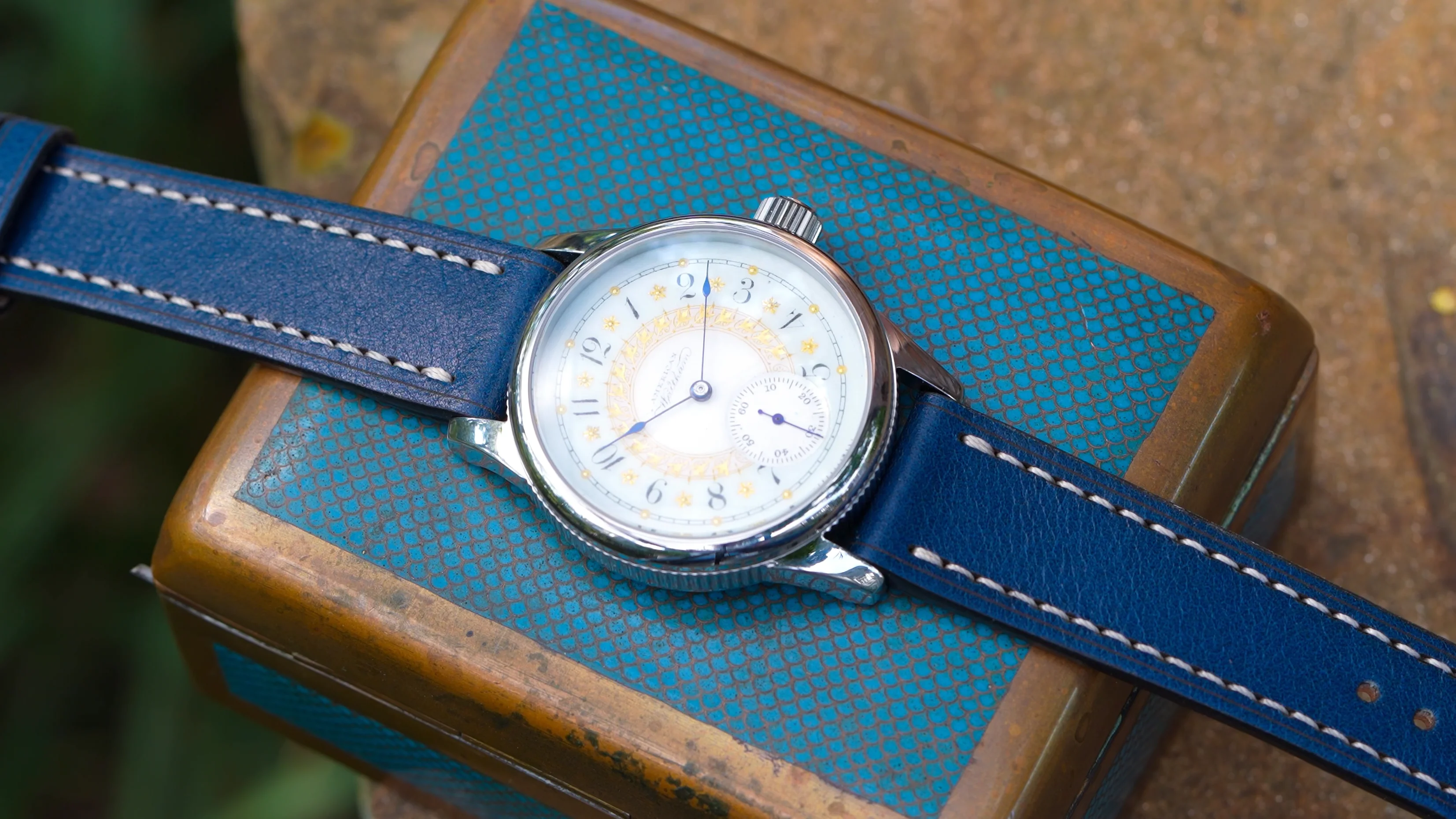 Waltham pocket watch conversion — Frett & Co Clockworks