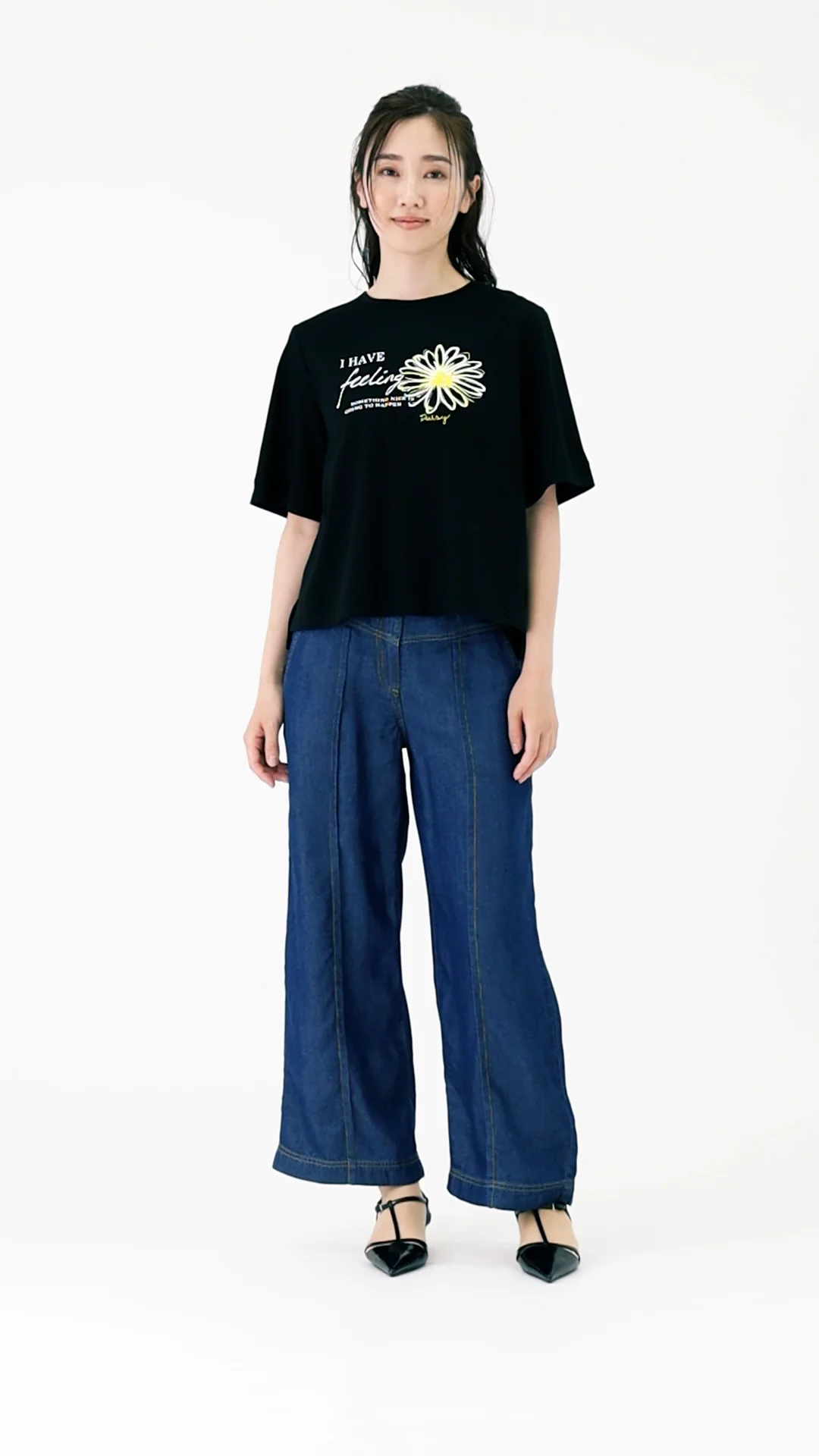 デイジー★オーダー品 デイジー フラワー Tシャツ プリントT ｜ JUDY COLLECTION