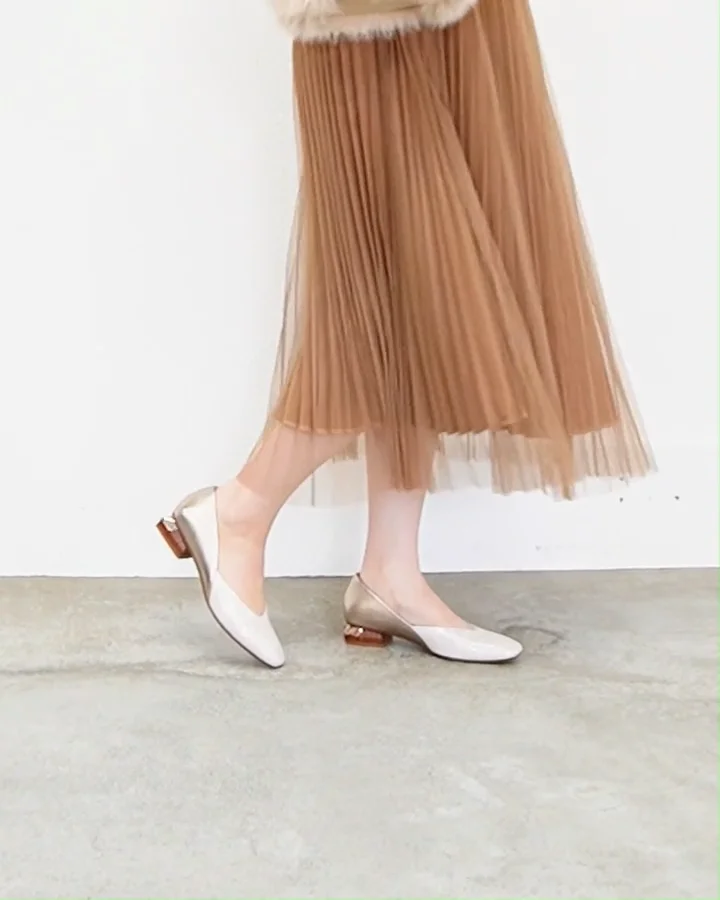 メタルヒールパンプス （CA_1320655） | あしながおじさん / cavacava