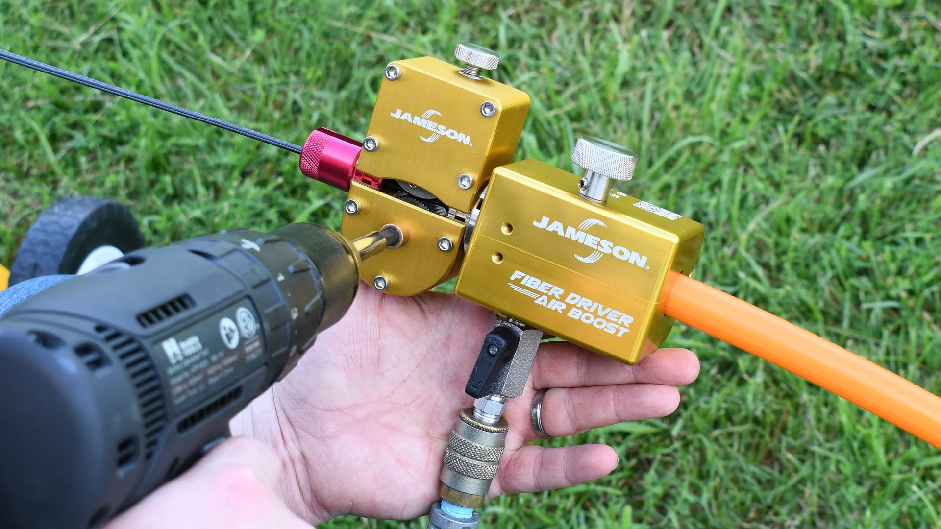 Fiber Driver with Air Boost Kit | Jameson Tools | 18-FFK1