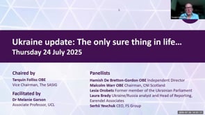 SASIG Webinar - Ukraine update: The only sure thing in life… 2025-07-24 13:01:11
