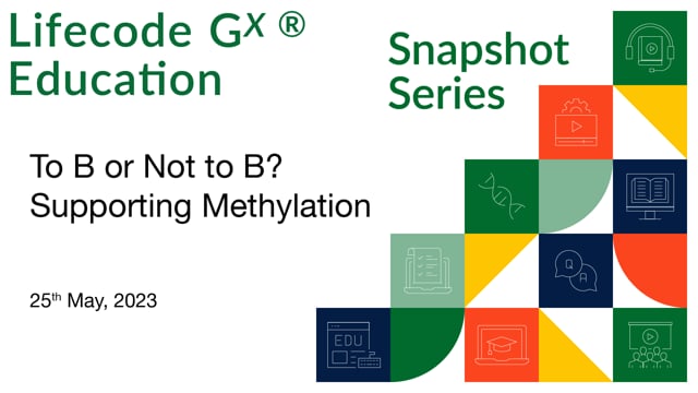 To B or not to B – Supporting Methylation