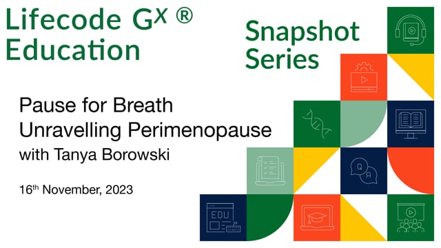 Pause for Breath – Unravelling Perimenopause