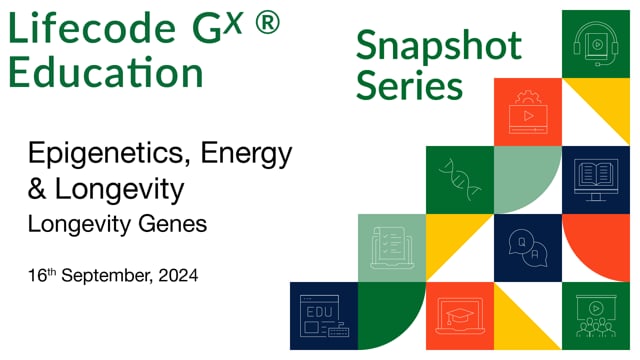 Epigenetics, Energy & Longevity, Longevity Genes