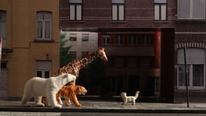 image du film ' La girafe, le tigre et l'ours polaire '