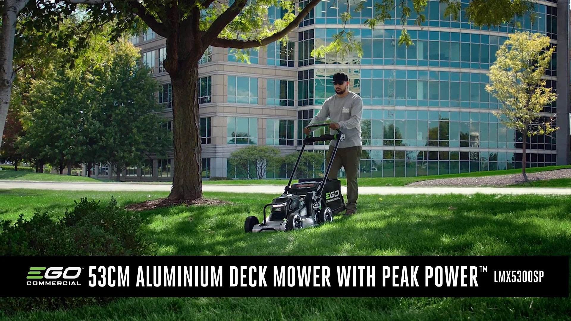 Commercial 53cm Aluminum Deck Lawn Mower with Peak Power™ EGO