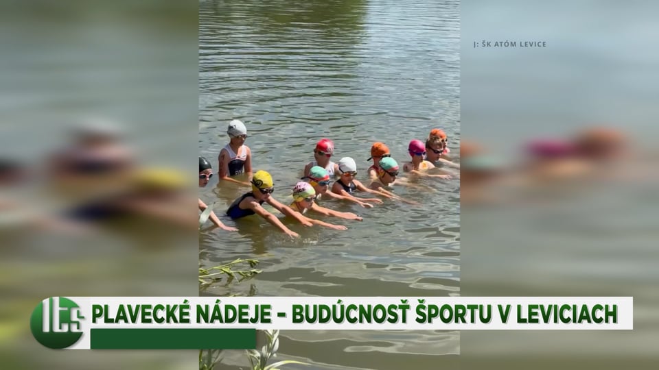 Plavecké nádeje – budúcnosť športu v Leviciach