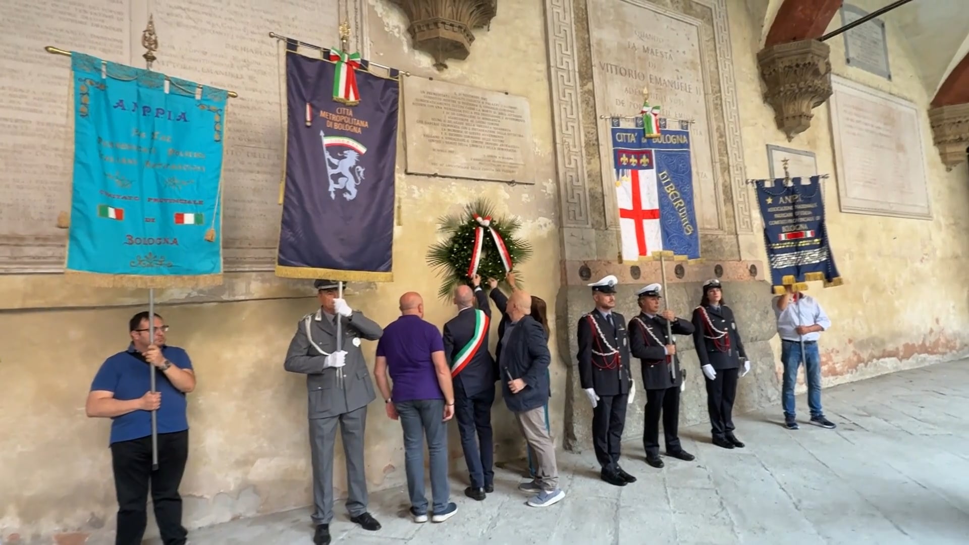 A Bologna la cerimonia che ricorda la caduta del fascismo