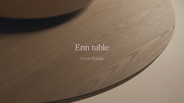 Enn Table: Gentle Lines