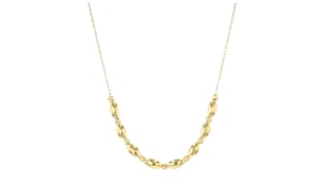 18kt Gold Vermeil Multi-Shaped Bead Necklace