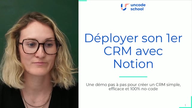 Déployer son 1er CRM avec Notion