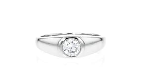 .40 Carat CZ Ring in Sterling Silver