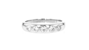 .50 ct. t.w. CZ Ring in Sterling Silver