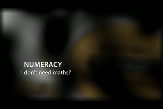 Why Numeracy? (short version)