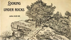 Looking Under Rocks   John 3:22-30