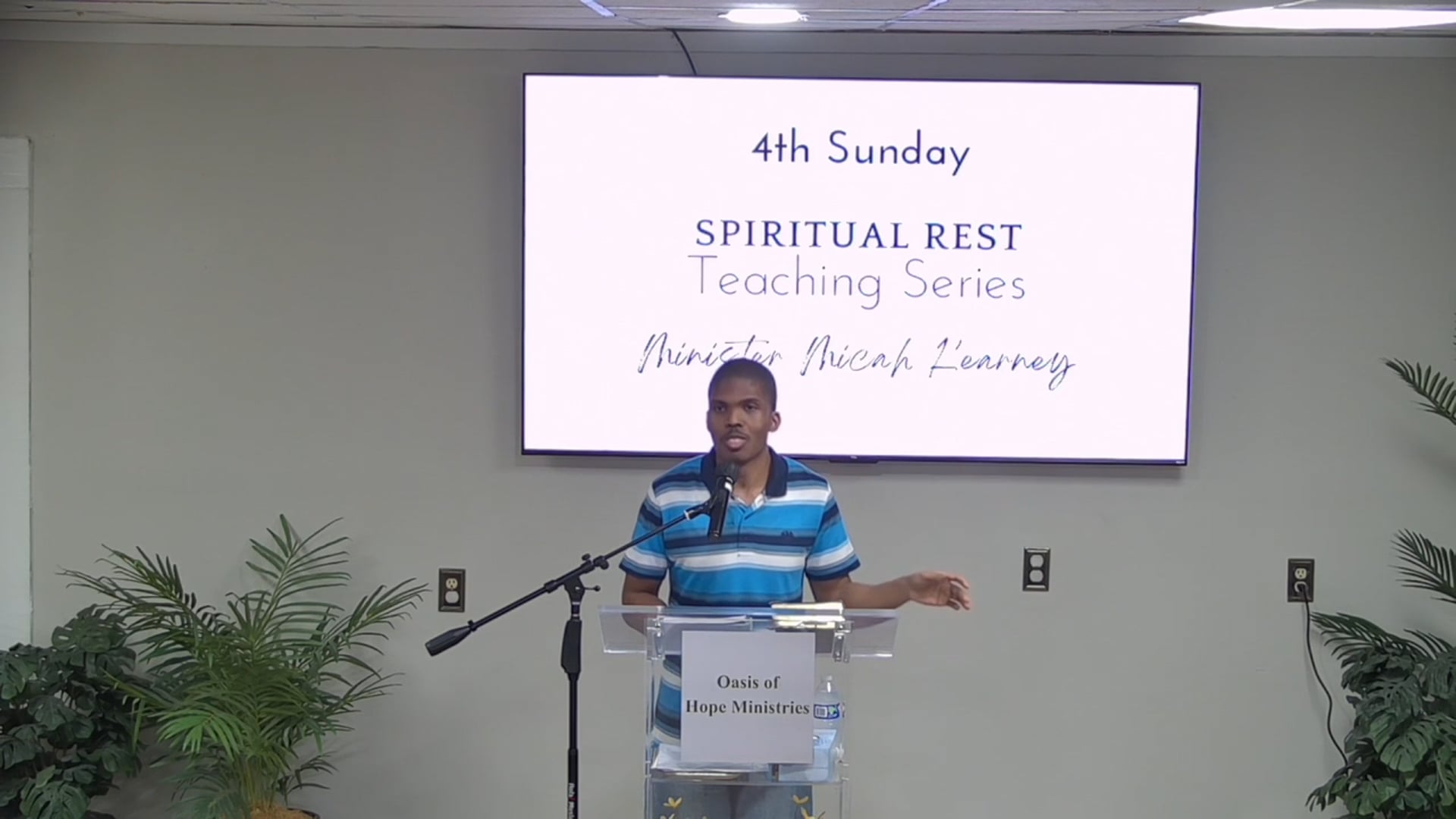 July 27, 2025 | Minister Micah Kearney