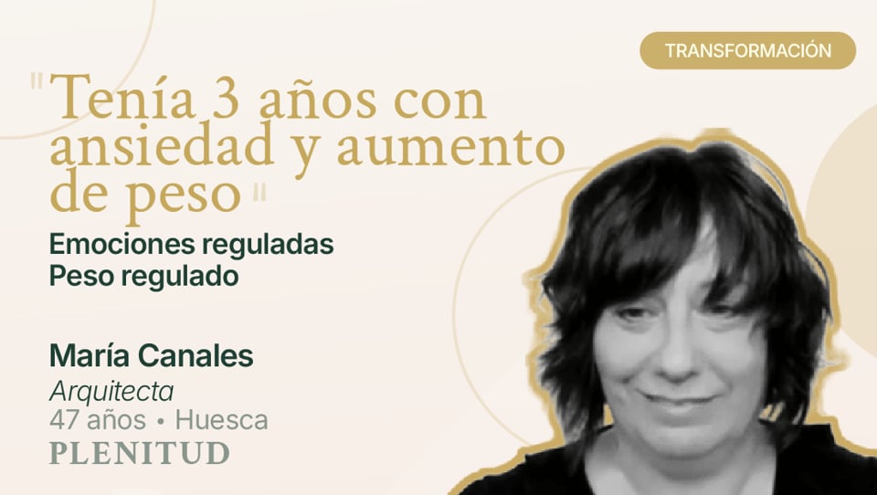 Testimonio en vídeo de María Canales, alumna del Método PLENITUD