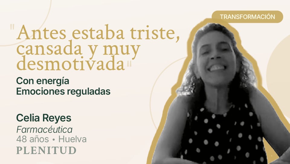 Testimonio en vídeo de Celia Reyes, alumna del Método PLENITUD