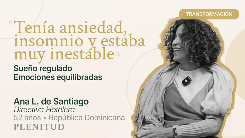 Testimonio en vídeo de Ana Lucia de Santiago, alumna del Método PLENITUD