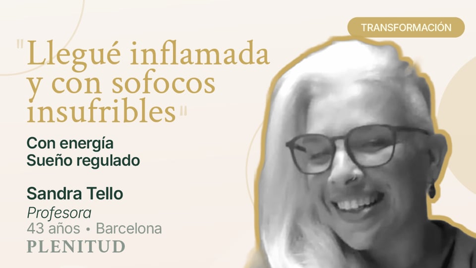 Testimonio en vídeo de Sandra Tello, alumna del Método PLENITUD