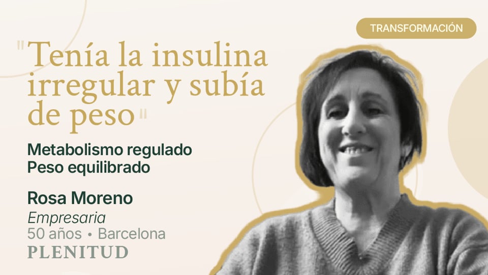 Testimonio en vídeo de Rosa Moreno, alumna del Método PLENITUD