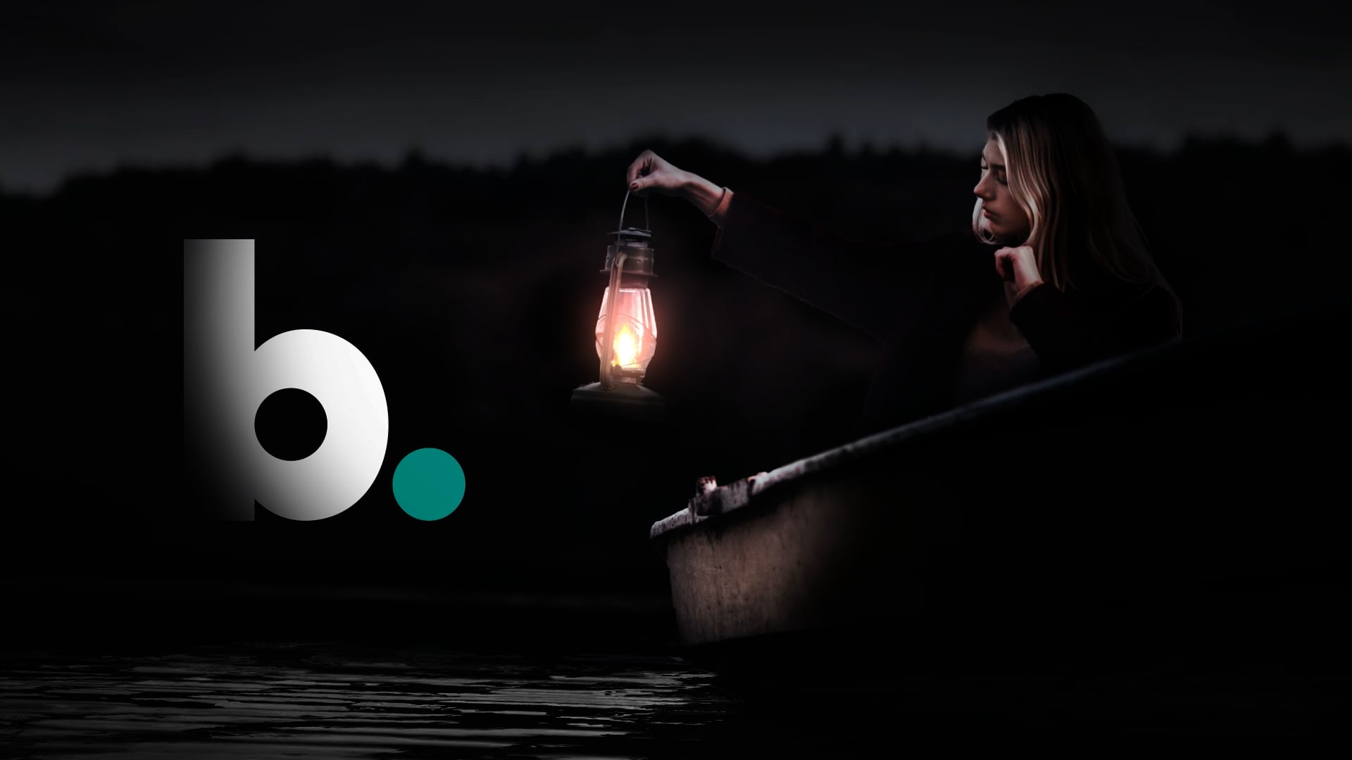 Big Group Night-time Water Scene