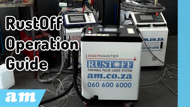 Operation Guide for RustOff Pulsed Fiber Laser Rust Removal and Cleaning System Interface