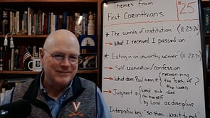 "Themes from First Corinthians" (#25) - (REPLAY)