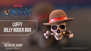 B7185C25 | One Piece Luffy Jolly Roger Box | Nemesis Now
