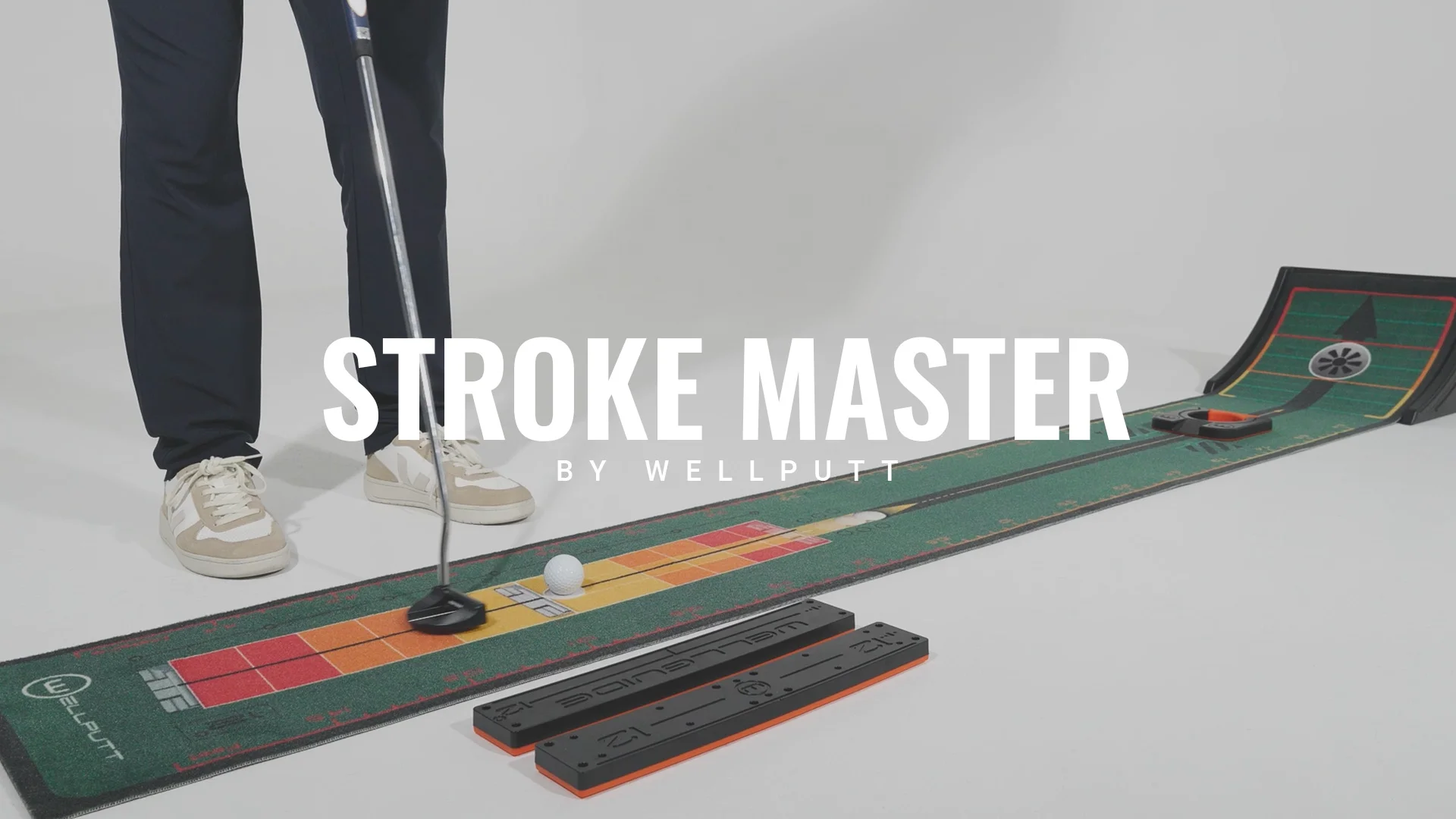 Putting training mat golf indoor - Stroke Master | Wellputt
