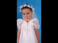 HELI3094 & HELI3106 – Robe de cérémonie enfant