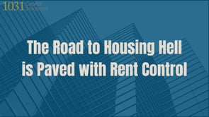 Road to Housing Hell is Paved with Rent Control