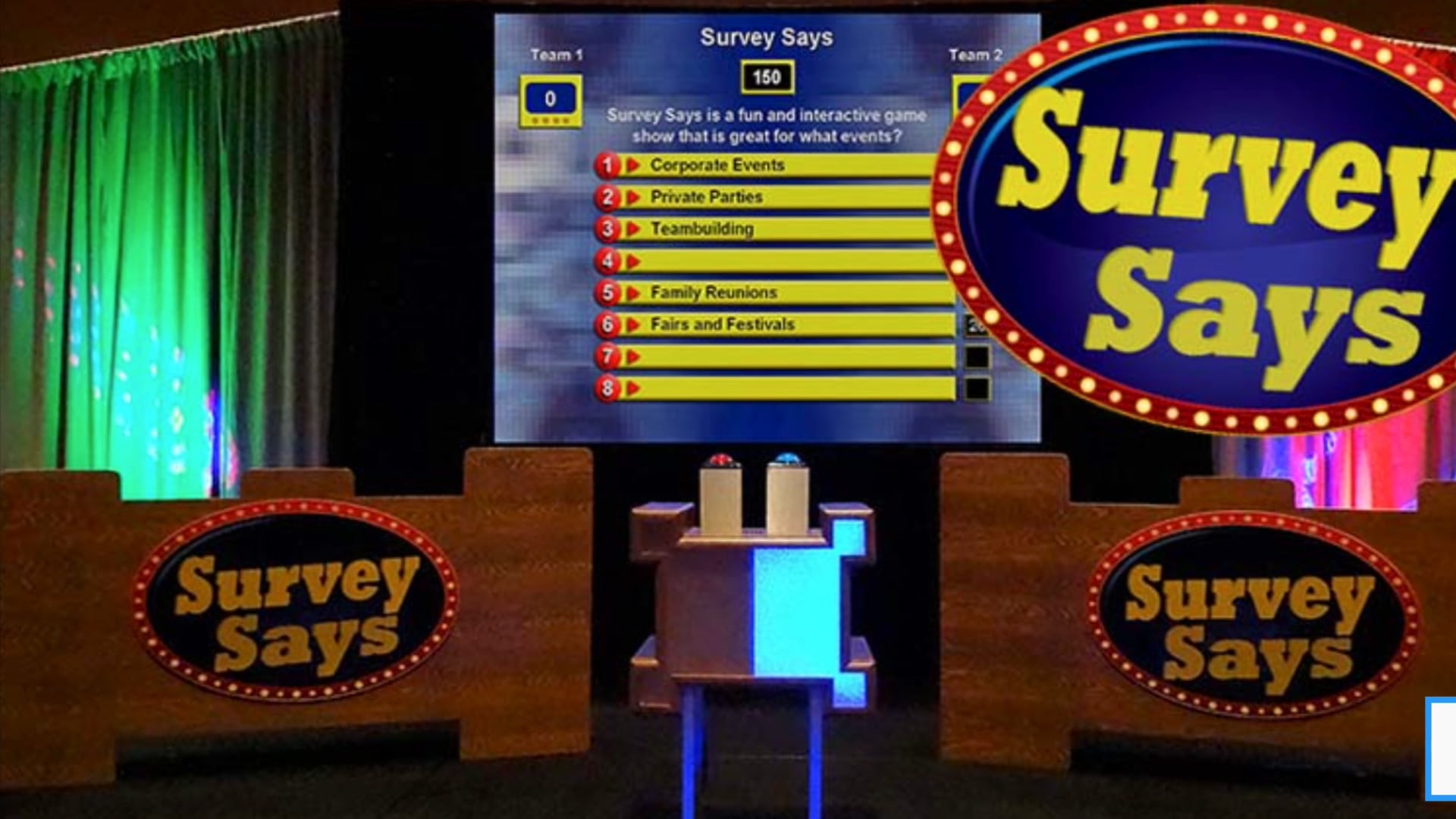 Promotional video thumbnail 1 for The Game Show Team