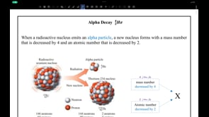 صورة الدرس: Alpha Decay