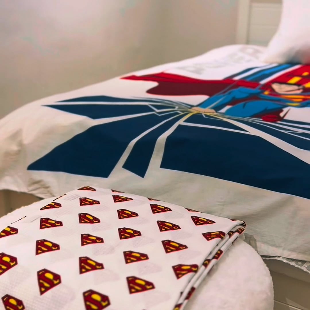 מצעים לילדים סופרמן SUPERPOWER