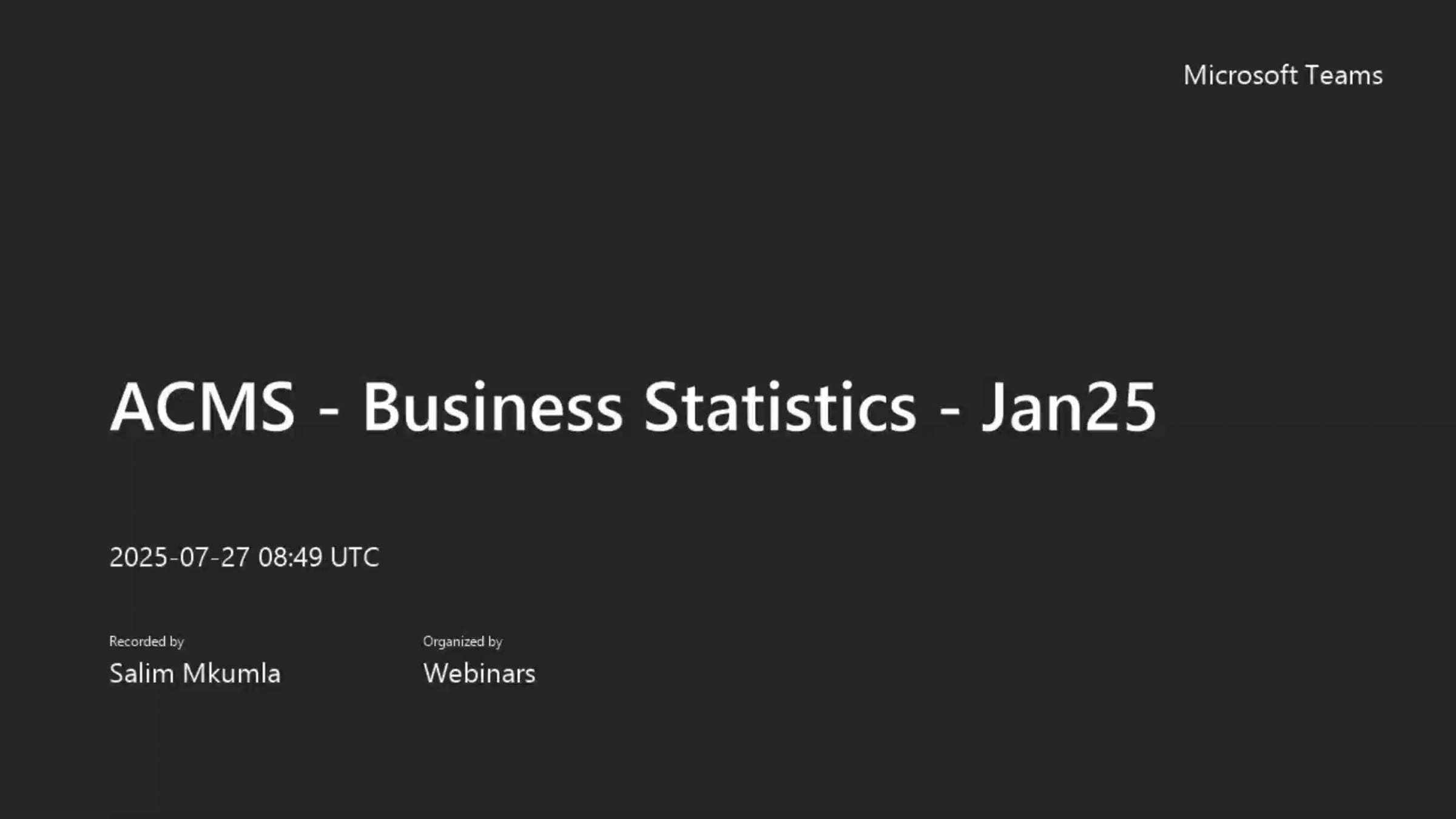 ACMS - Business Statistics - Jan25-20250727_104910-Meeting Recording