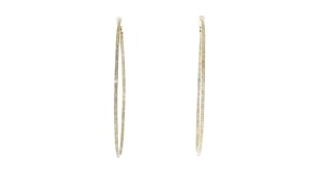1.50 ct. t.w. Diamond Inside-Outside Hoop Earrings in 14kt Yellow Gold