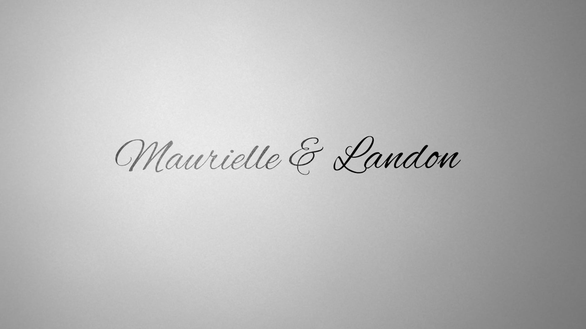 Maurielle & Landon