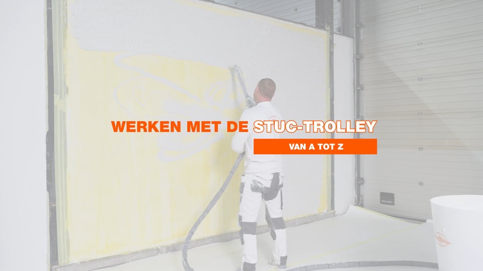 Video afspelen "Product video | Stuc-Trolley - Werken met de Stuc-Trolley (2025)"