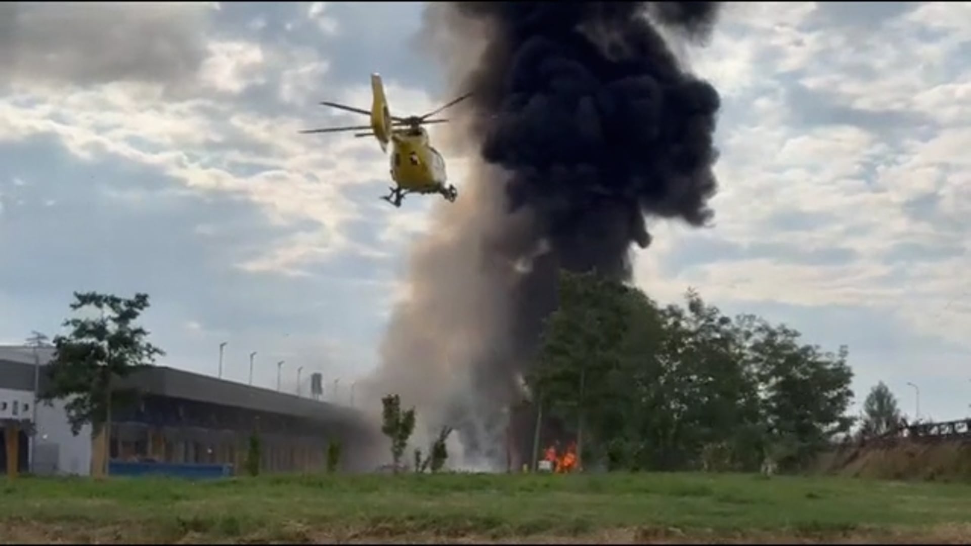 Valsamoggia, incidente mortale e incendio