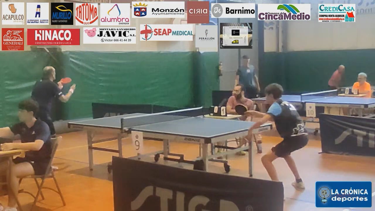 IX  TORNEO TEMPLARIOS CIUDAD DE MONZÓN DE TENIS DE MESA