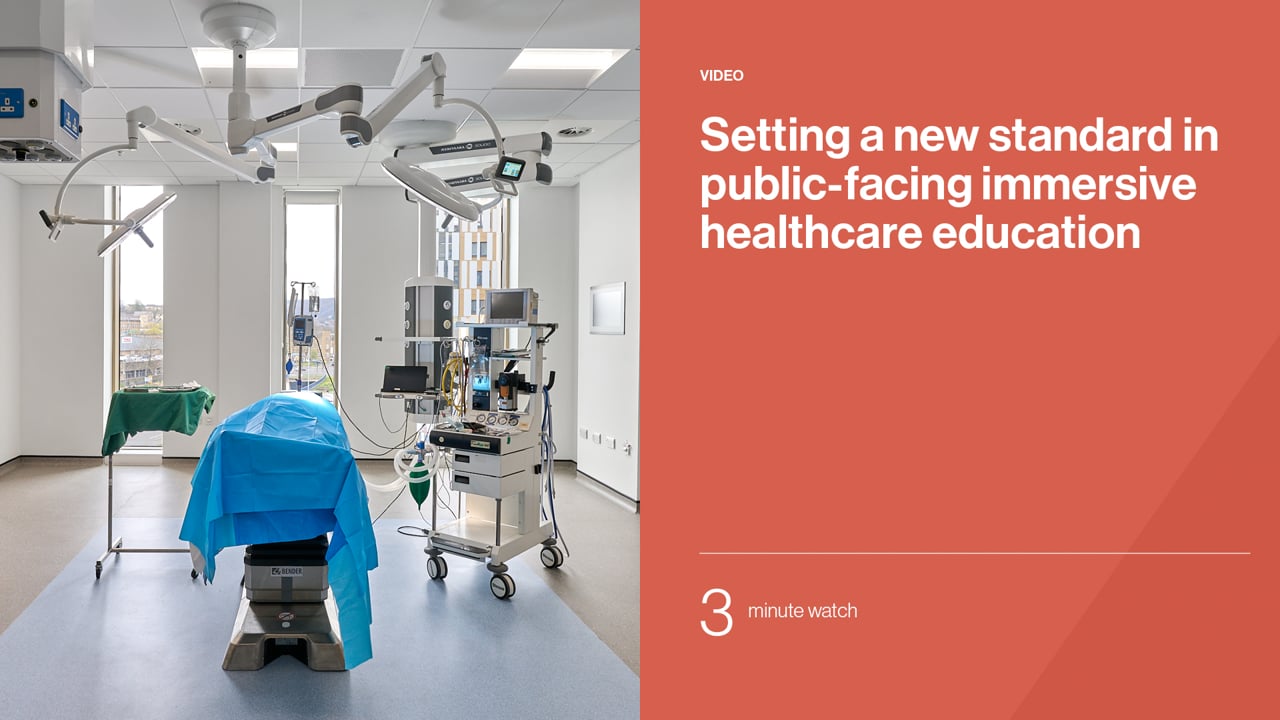 Setting a new standard in public-facing immersive healthcare education